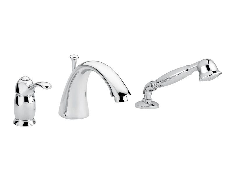 Смеситель для ванны с 3 отверстиями из хромированной латуни Bugnatese Lem ARCH-00152374