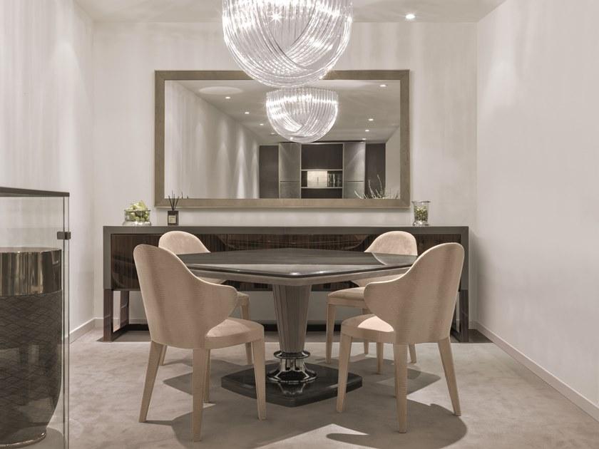 Longhi Мягкое кожаное кресло с подлокотниками Loveluxe U 120 - Вид №3