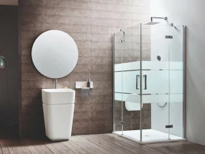 ARBLU Душевая кабина ниша с распашной дверцей Sei