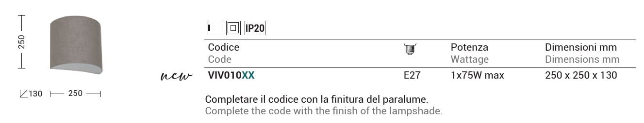 Ткань светодиодный настенный светильник Rossini Illuminazione VIVIEN ARCH-00113988 - Вид №5