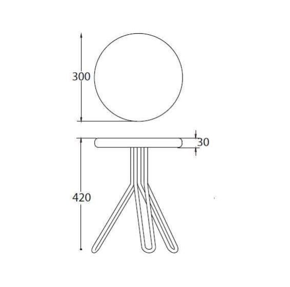 Керамический стул / журнальный столик GSG Ceramic Design ATTACH ARCH-00096415 - Вид №5