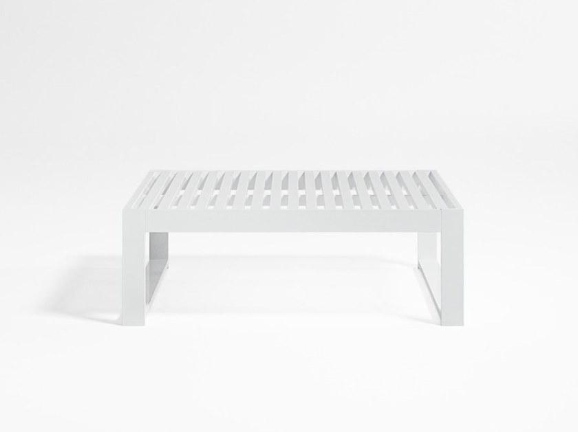 GANDIABLASCO Прямоугольный журнальный столик из алюминия Dna sun-id-1480362 - Вид №1