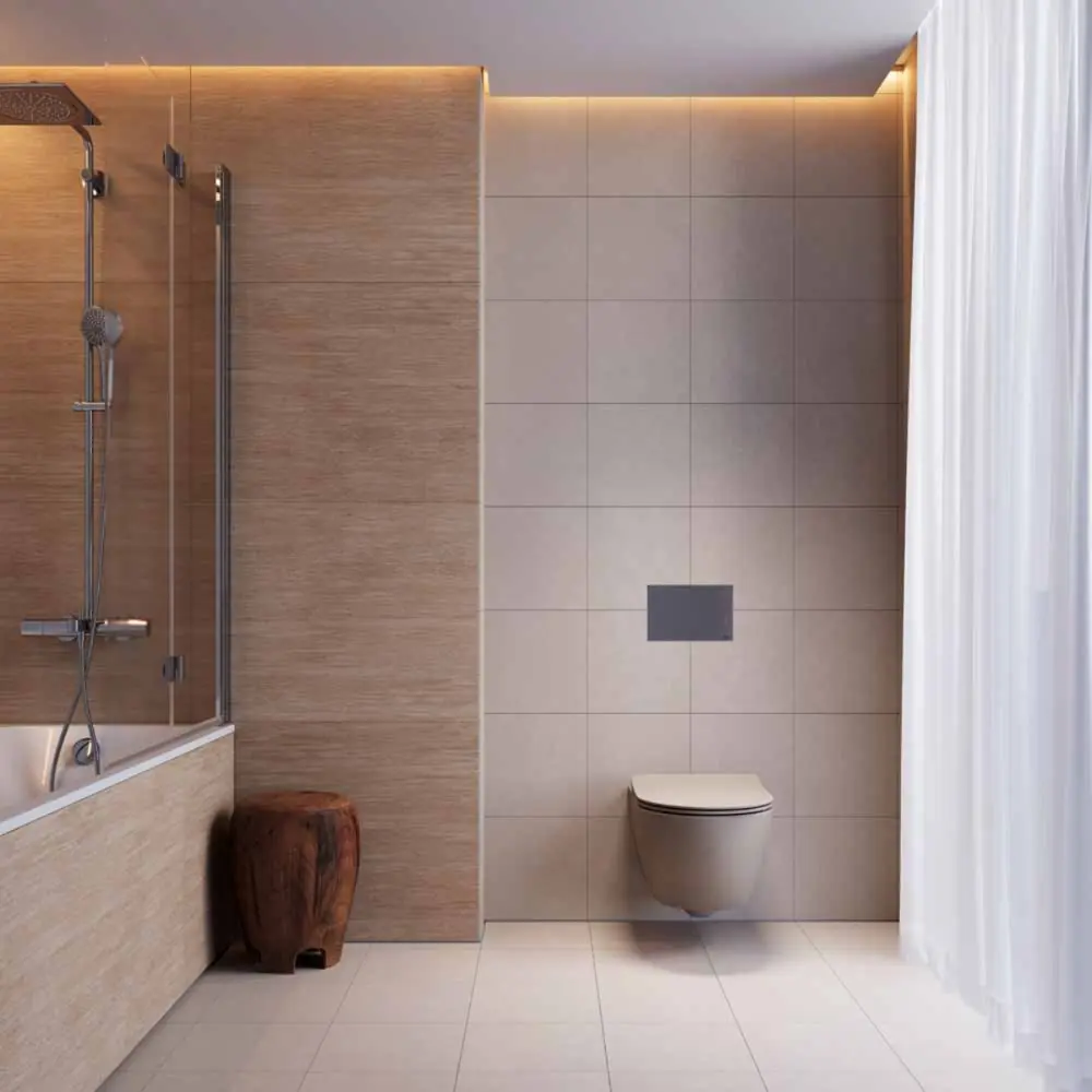 Глазурованный керамогранит Estima CA00 60x60 см 1.44 м² неполированный цвет серо-бежевый Cave STLM-2150550 - Вид №3