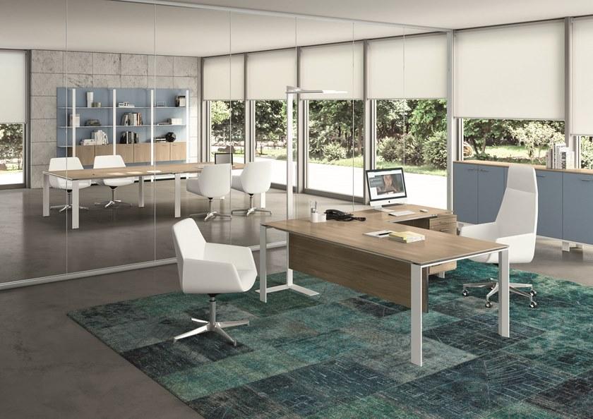 Quadrifoglio Прямоугольный стол для совещаний X7 sun-id-1504870 - Вид №5