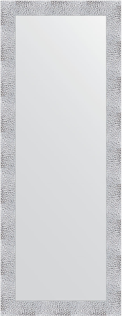 BY 3653 Зеркало в багетной раме - чеканка белая 70 mm EVOFORM Definite