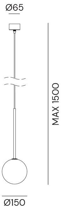 Il Fanale Подвесной светильник из латуни Molecola 275.05.ont / 275.06.ont - Вид №3