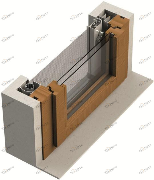 Mv Line Встраиваемая сбоку москитная сетка Uragano sun-id-1369105