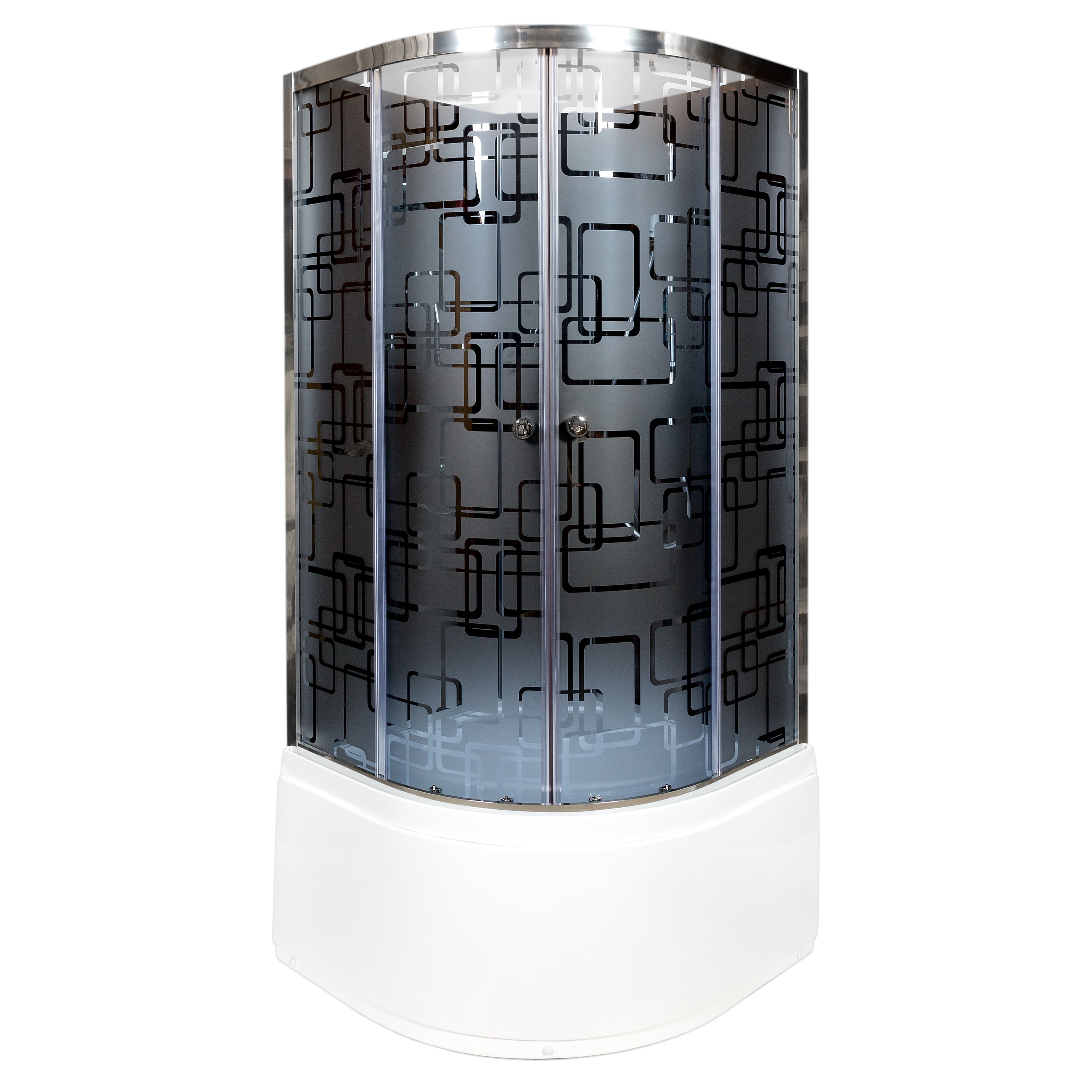 ЕМ1512 L N (без крыши) Душевая кабина DETO Серия EM BМ4510 N (без крыши) BLACK - Вид №14