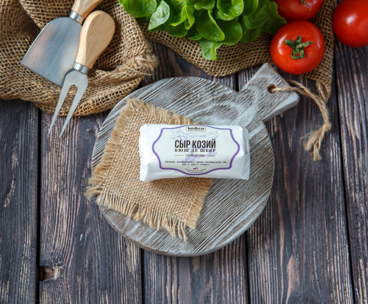 5376 Сыр "Бюш-Де-Шевр" в белой плесени Вкусляндия  - Вид №2