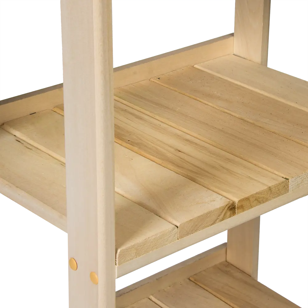 Santreyd: Деревянный стеллаж для бани с 4 полками 18850812 STLM-0013207 - Вид №2