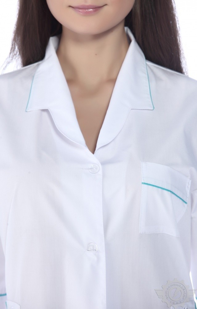 63615 Халат "Оксана"  Медицинская одежда  размер 48/170-176 Спецодежда  - Вид №6