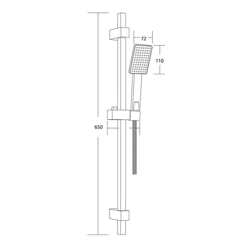 Душевой гарнитур ESKO Aniva: стильная функциональность для ванной 89359297 STLM-1338610 - Вид №1