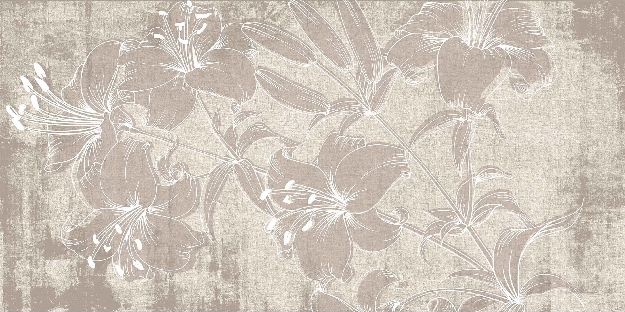 Обои с цветочными мотивами Creativespace Prêt-à-porter ARCH-00030522 - Вид №1