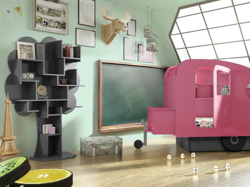 Mathy by Bols Книжный шкаф из лакированного мдф Arbres sun-id-1479277 - Вид №6