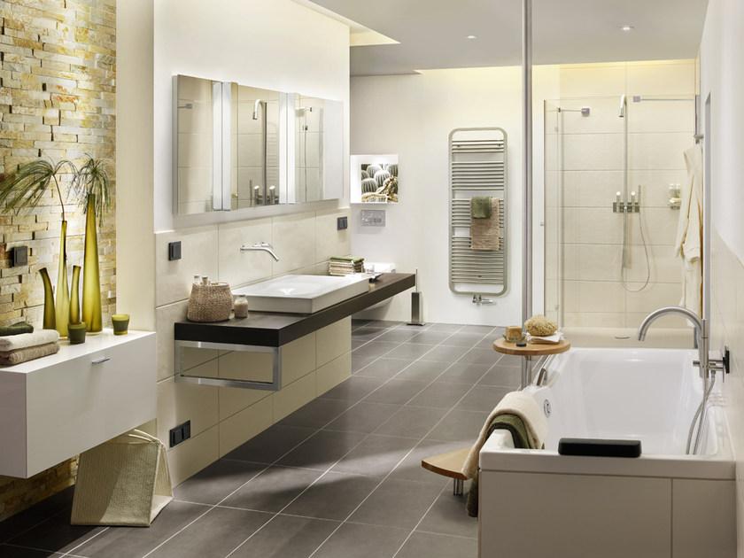 MGS Настенная душевая стойка из нержавеющей стали с ручным душем Contemporary sun-id-1413303 - Вид №1