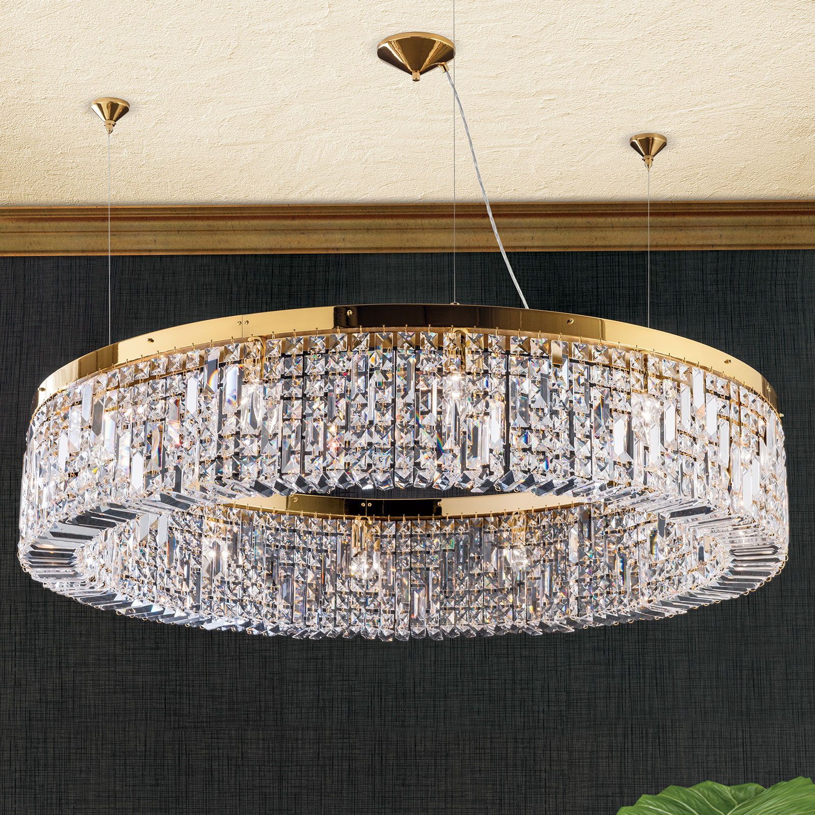 Подвесной светильник с кристаллами Orion кольцо ARCH-00119165 - Вид №10