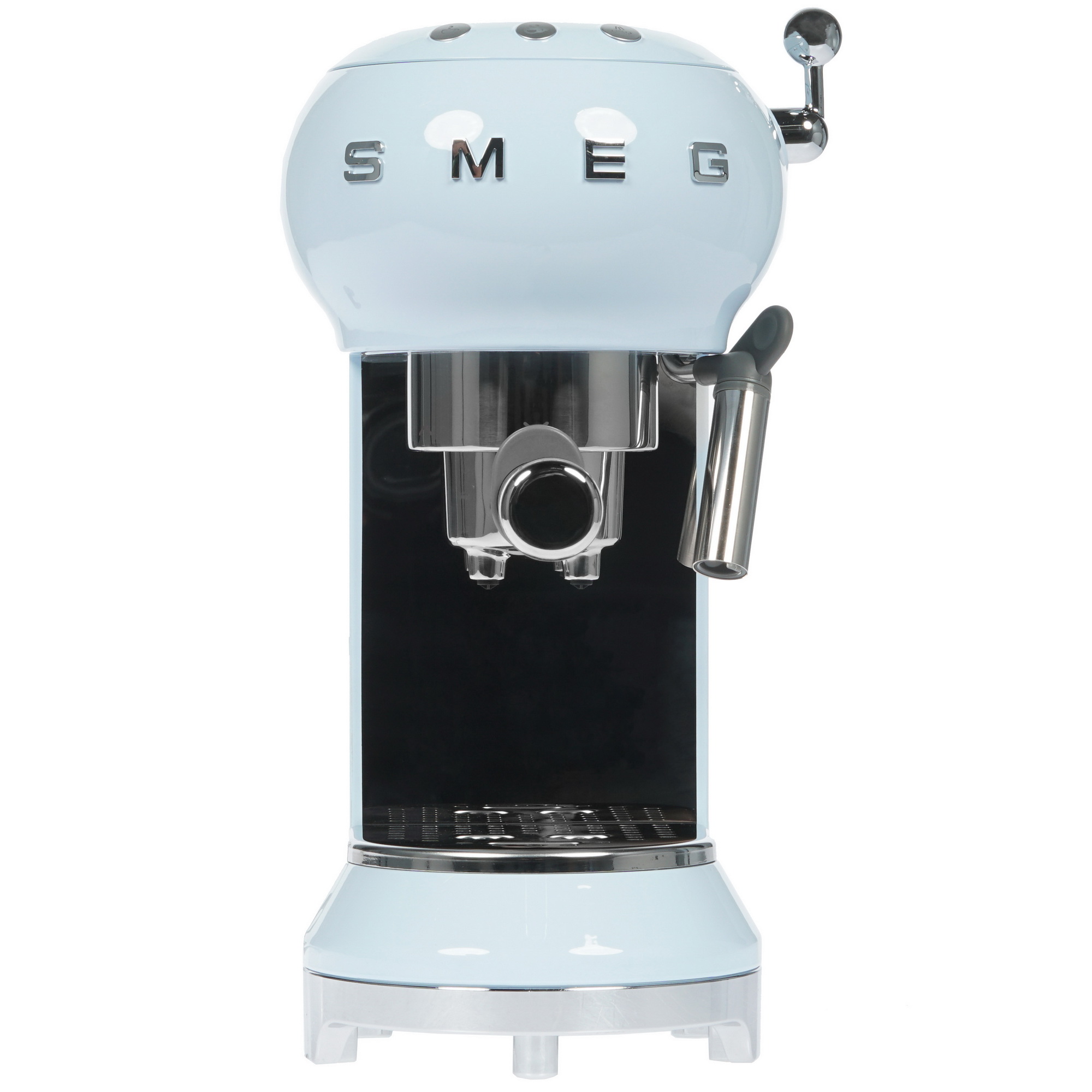 1152714 Кофеварка рожковая Smeg ECF01PBEU голубой STDN-0121235 - Вид №1