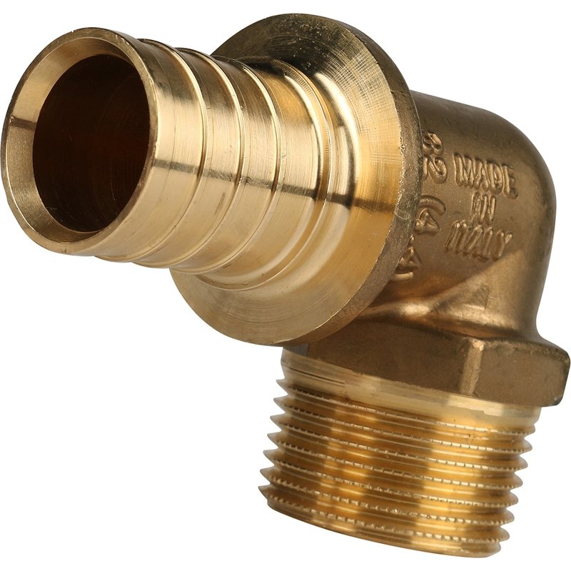 Угольник-переходник НР 32x1" аксиальный для труб из сшитого полиэтилена STOUT SFA0005003210 - Вид №4