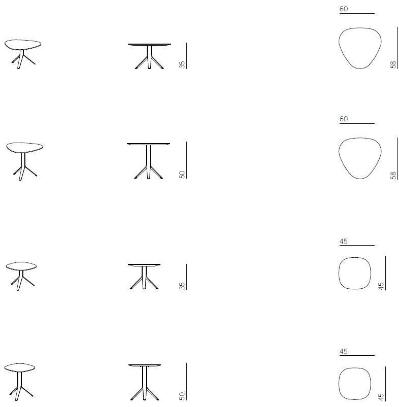 Montis Квадратный гранитный журнальный столик Dante sun-id-1382206 - Вид №3