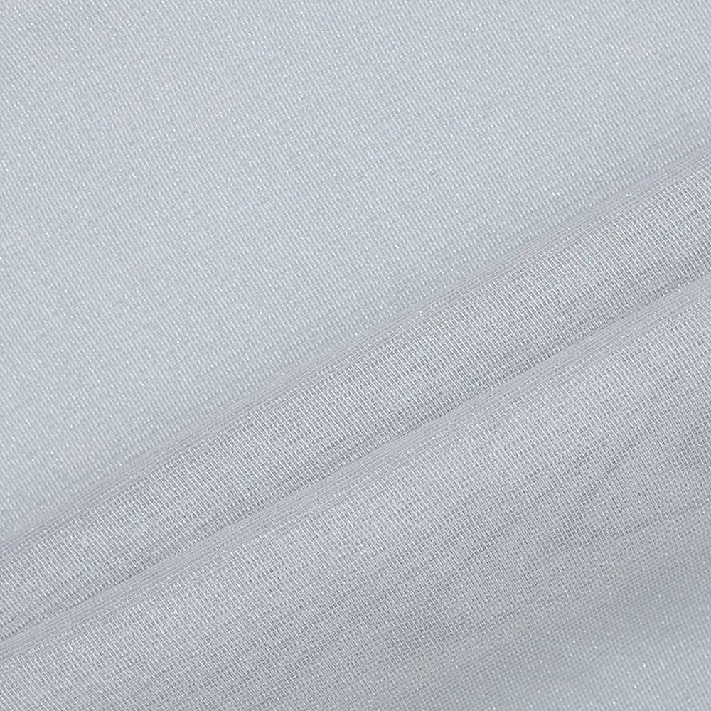 Тюль на ленте Блеск 28993 300x280 см цвет серый AMORE MIO STLM-2203847