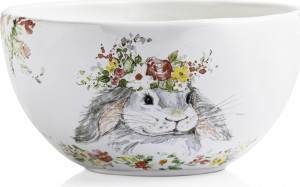 10648259 Certified International Салатник индивидуальный Certified Int. Милый кролик-2 15см, керамика Керамика