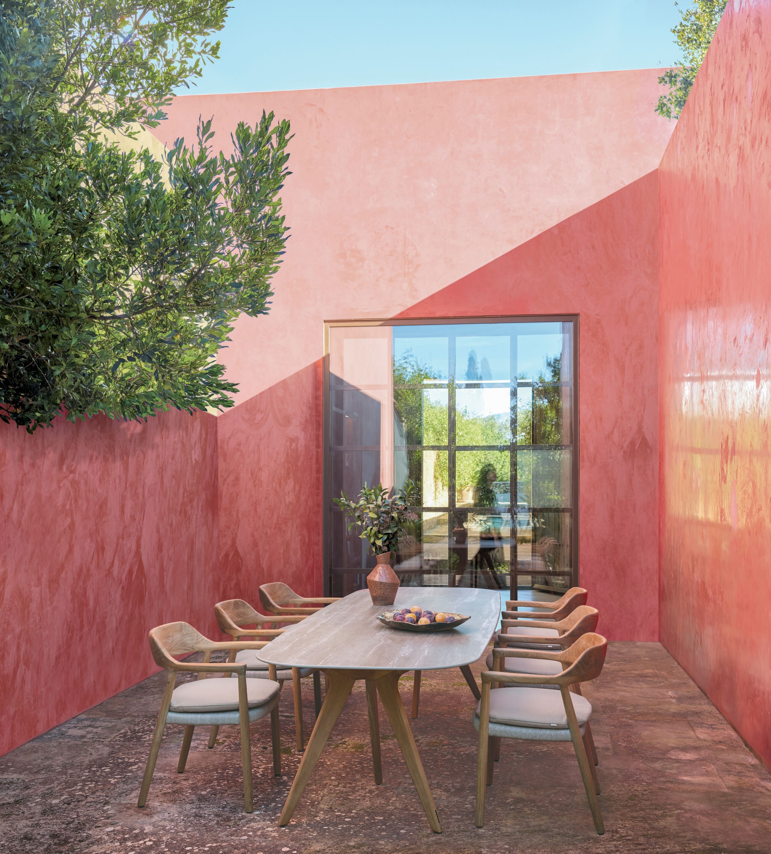 Керамический прямоугольный садовый стол MANUTTI Torsa ARCH-00090392 - Вид №3