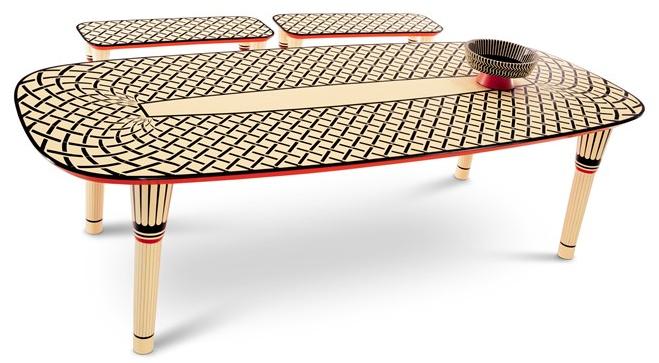 Scarlet Splendour Прямоугольный обеденный стол Vanilla noir sun-id-1441711 - Вид №3