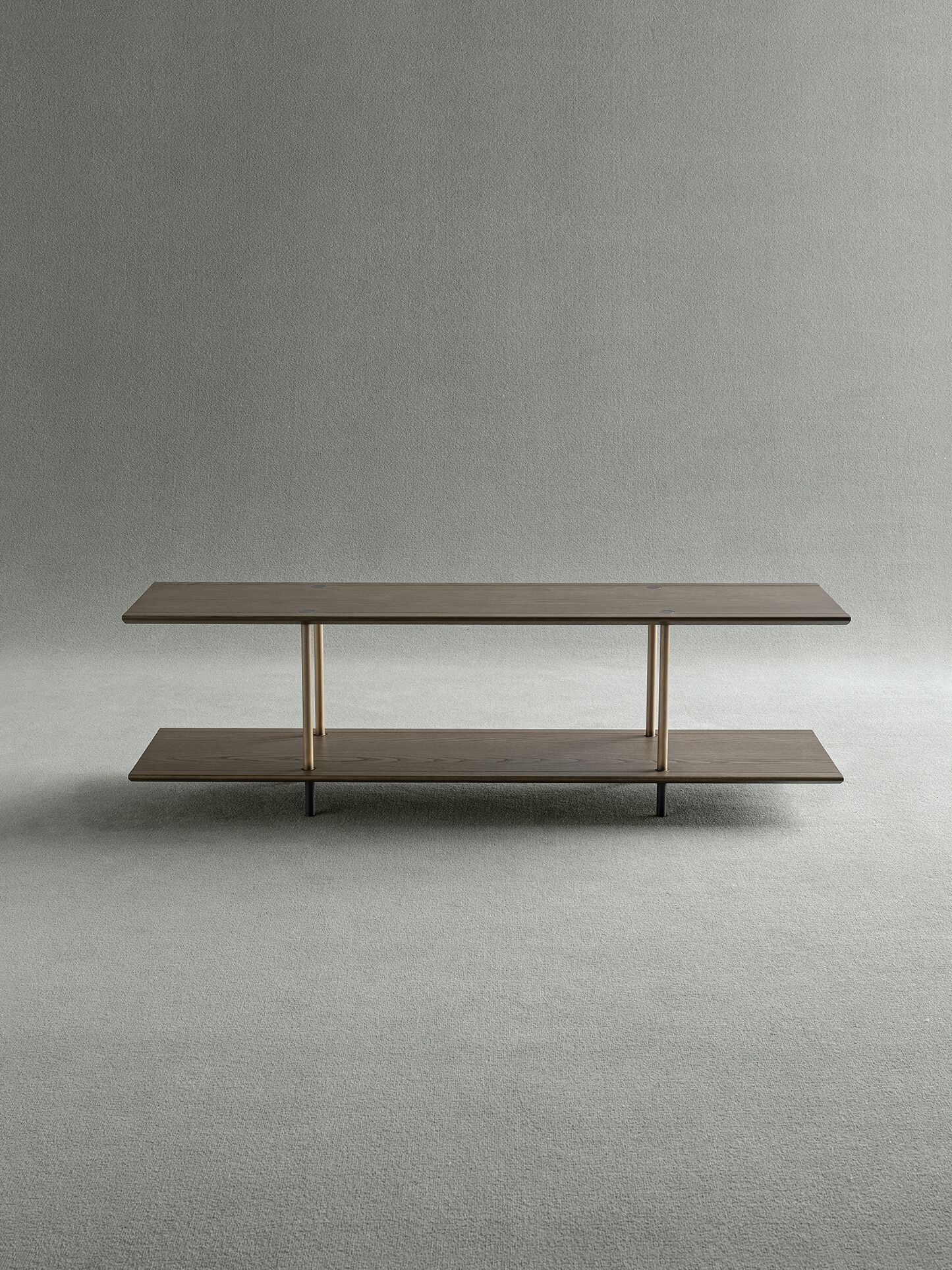 Деревянный отдельно стоящий книжный шкаф Potocco Arial ARCH-00152483 - Вид №2