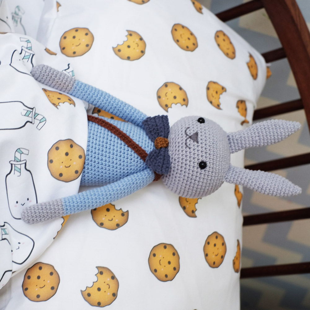 Комплект детского постельного белья "Ежики" VAMVIGVAM  282076 Белый;бежевый Santreyd  - Вид №2