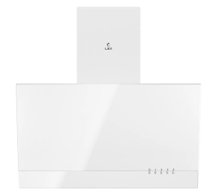 9055794 Вытяжка наклонная LEX Mera 600 белый/белый