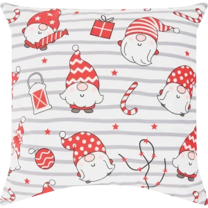 Подушка Seasons Candy Gnomes 40x40 см цвет белый