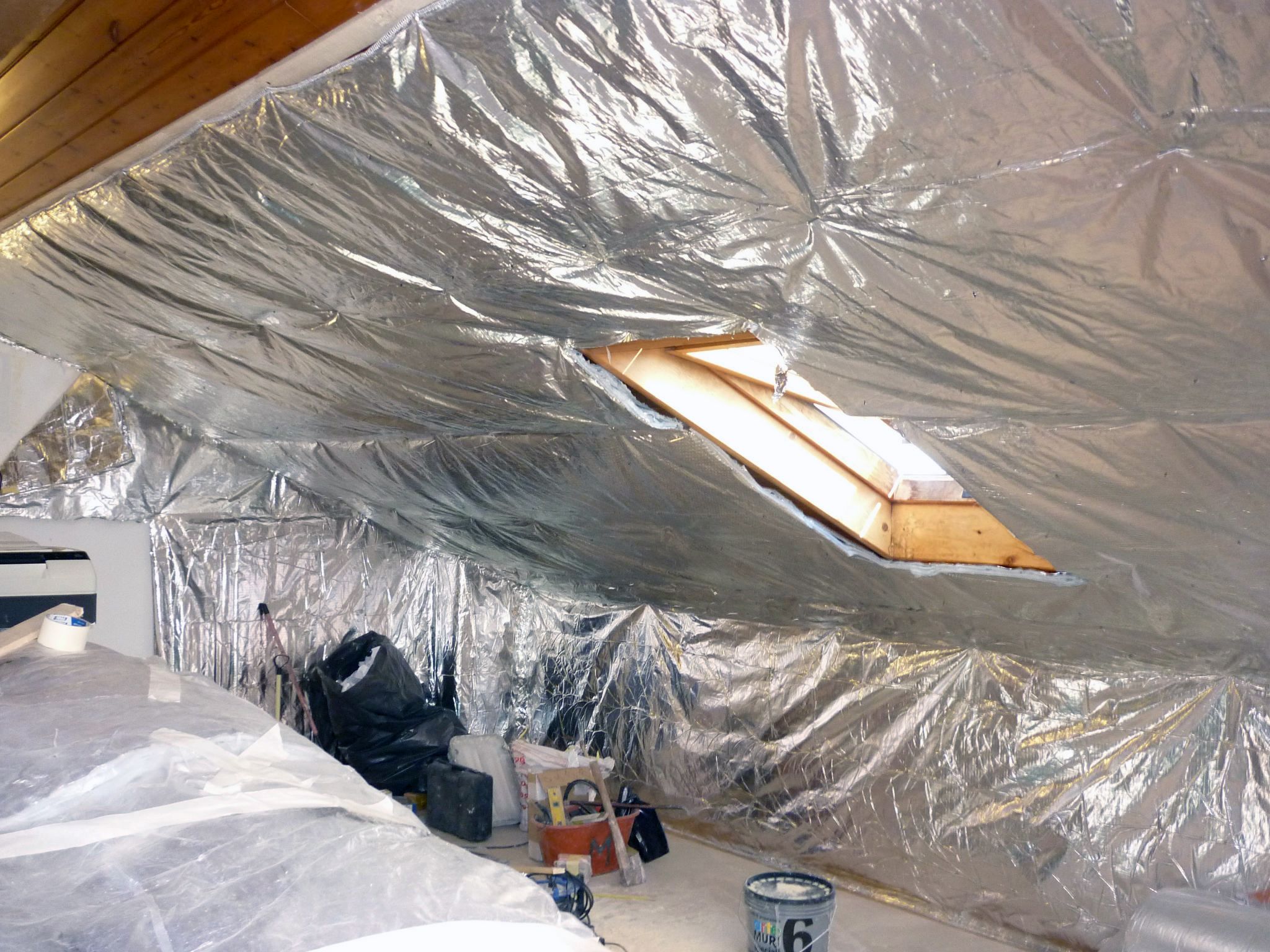 Чистый алюминиевый многослойный теплоотражающий изолятор OVER-ALL OVER-FOIL MULTISTRATO 19 ARCH-00145003 - Вид №7