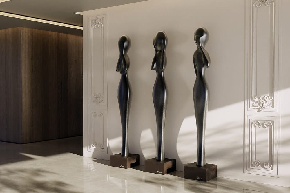 Скульптура из стекловолокна KARPA WISDOM K8002 ARCH-00075054 - Вид №4