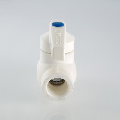 VTp.744.0.025 Кран полипропиленовый шаровой с латунной обоймой Valtec 25 мм  - Вид №2