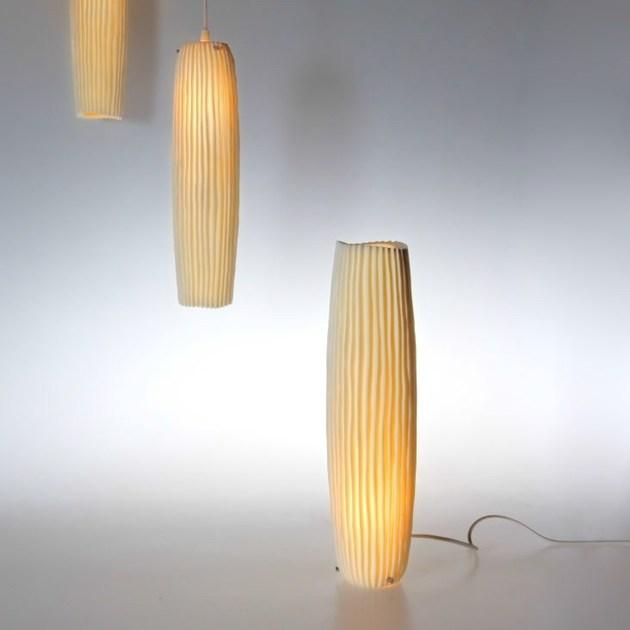 Fos Ceramiche Настольная лампа из фарфора ручной работы Novalis L-06 - Вид №1