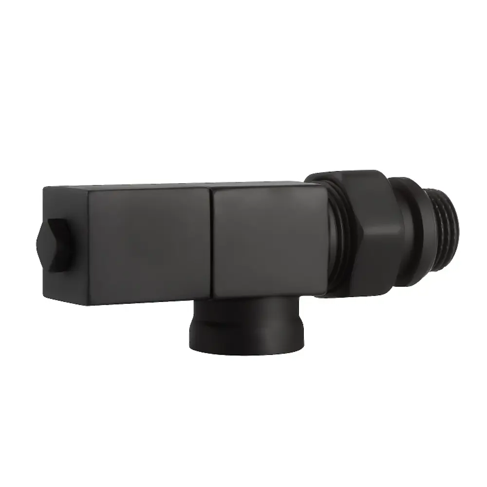 Набор вентилей для радиатора Royal Thermo Cube 1/2" осевой цвет черный 89353149 STLM-2206041  - Вид №8