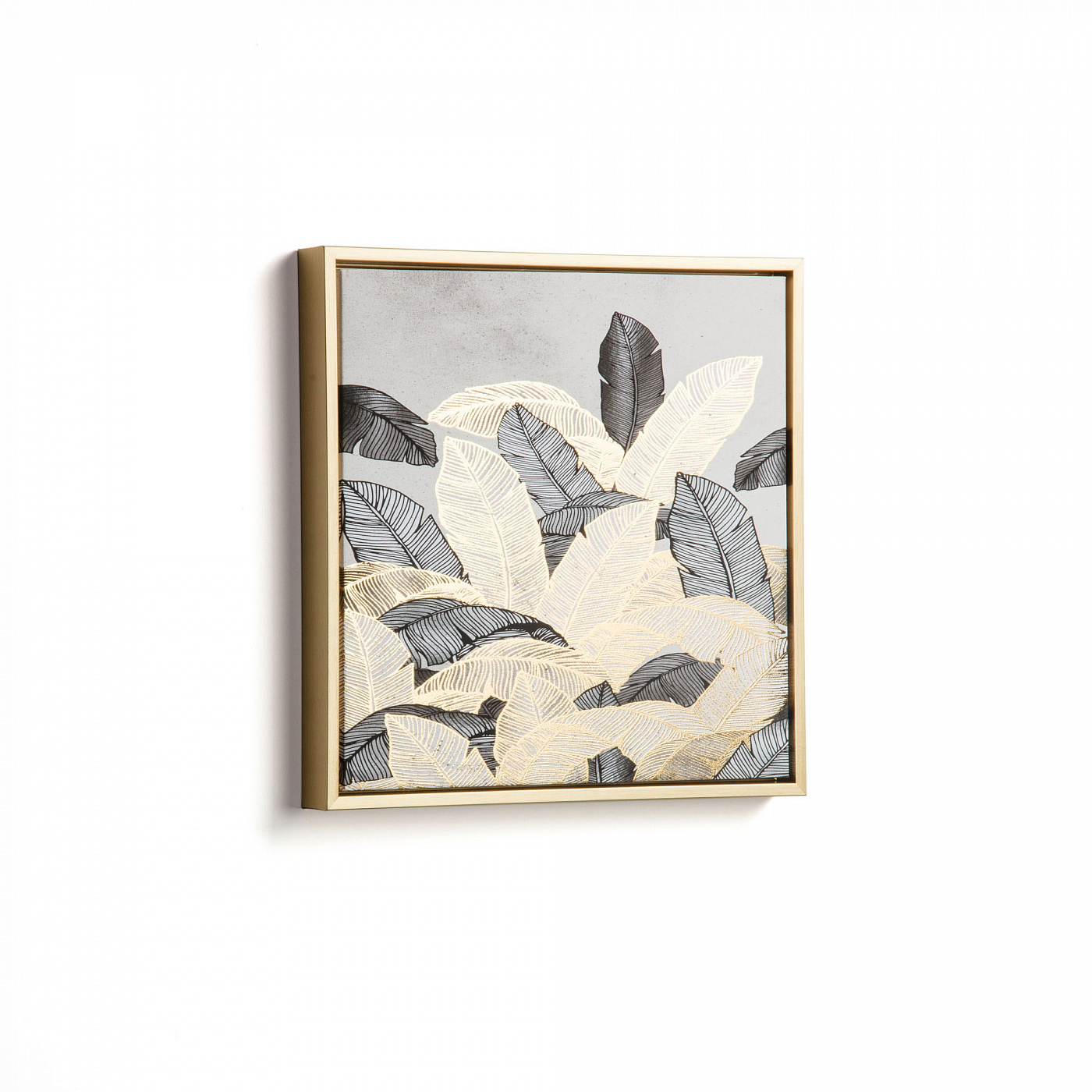 070999 Картина Ibisco золото La Forma Imogen  - Вид №1