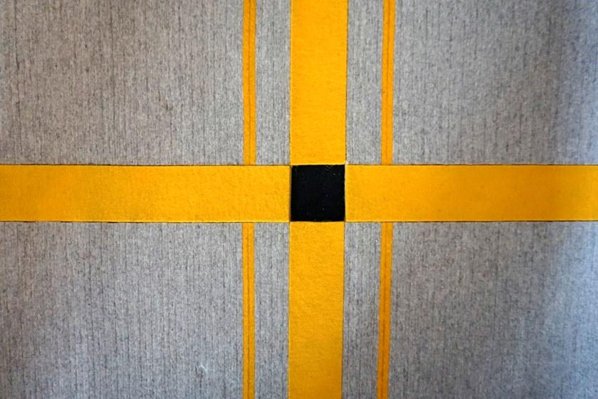 BUXKIN Ковер из шерсти ручной работы с рисунком Stripes sun-id-1378027 - Вид №3