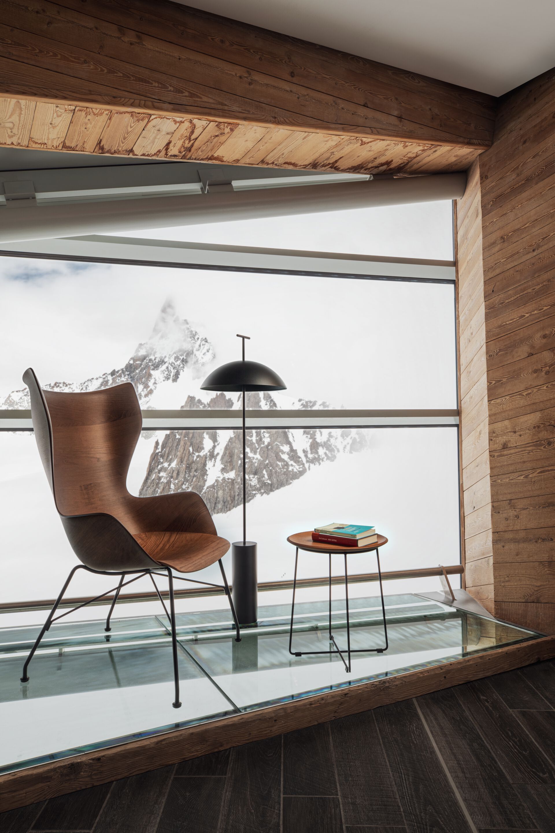 Стул из ясеня с подлокотниками Kartell Smart Wood ARCH-00047442 - Вид №1