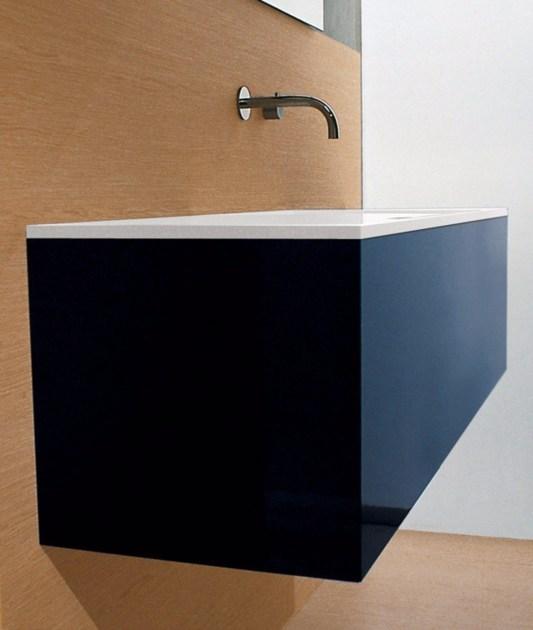 CARMENTA Тумба под умывальник с ящиками Cube sun-id-1496996 - Вид №1