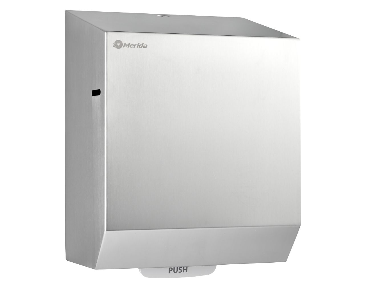 CSP303 STELLA AUTOMATIC MAXI механический диспенсер для бумажных полотенец в рулонах, полированная сталь Merida  - Вид №1