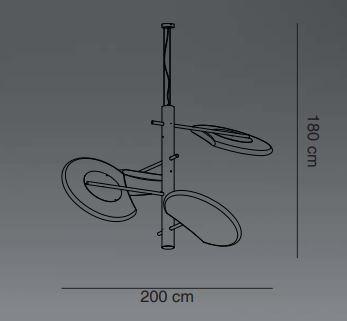 Alma light Светодиодная подвесная лампа Supermoon sun-id-1379795 - Вид №4