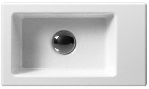 8984011 Накладная раковина на столешницу  овальная GSI ceramica Kube - Вид №1