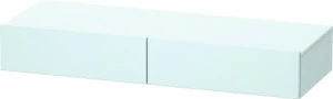 DS827100909 Полочка с ящиком DuraStyle #DS8271 1200 x 440 мм Светло-голубой матовый декор
