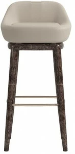 Reiggi Высокий кожаный табурет  Rc365