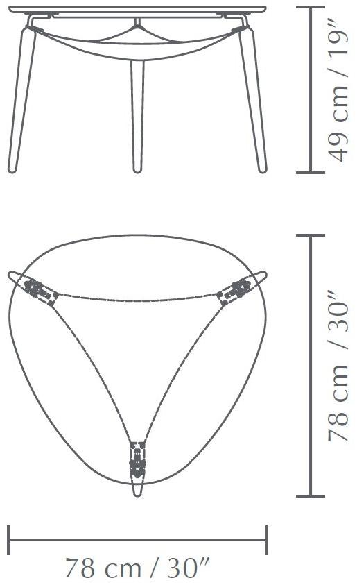 Umage Треугольный деревянный журнальный столик sun-id-1379611 - Вид №12