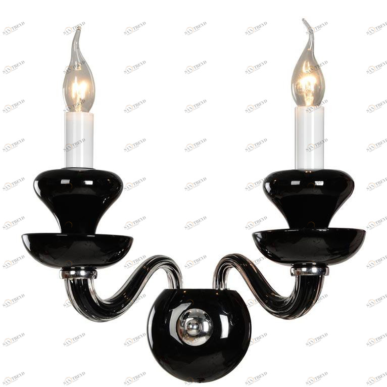 Бра Newport 1902/A black NEWPORT СВЕЧА 077784 Хром 