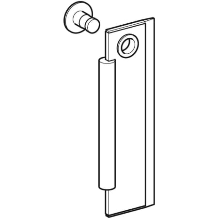 GEBERIT 154.296.00.1 Стеклоочиститель Geberit  - Вид №1