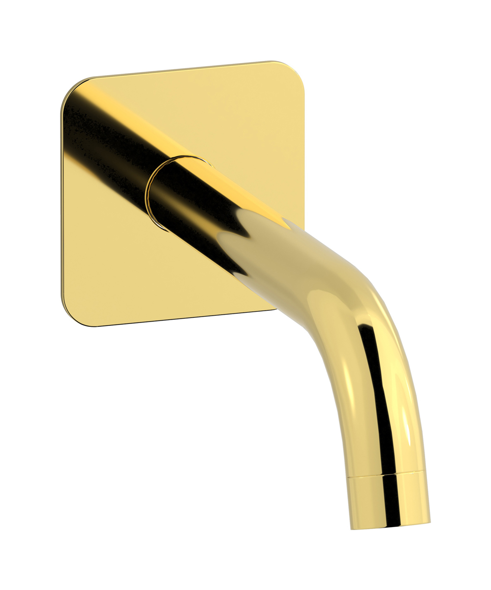 Длинный настенный излив для ванны WE ARE IB id328oo_22 Gold Industria