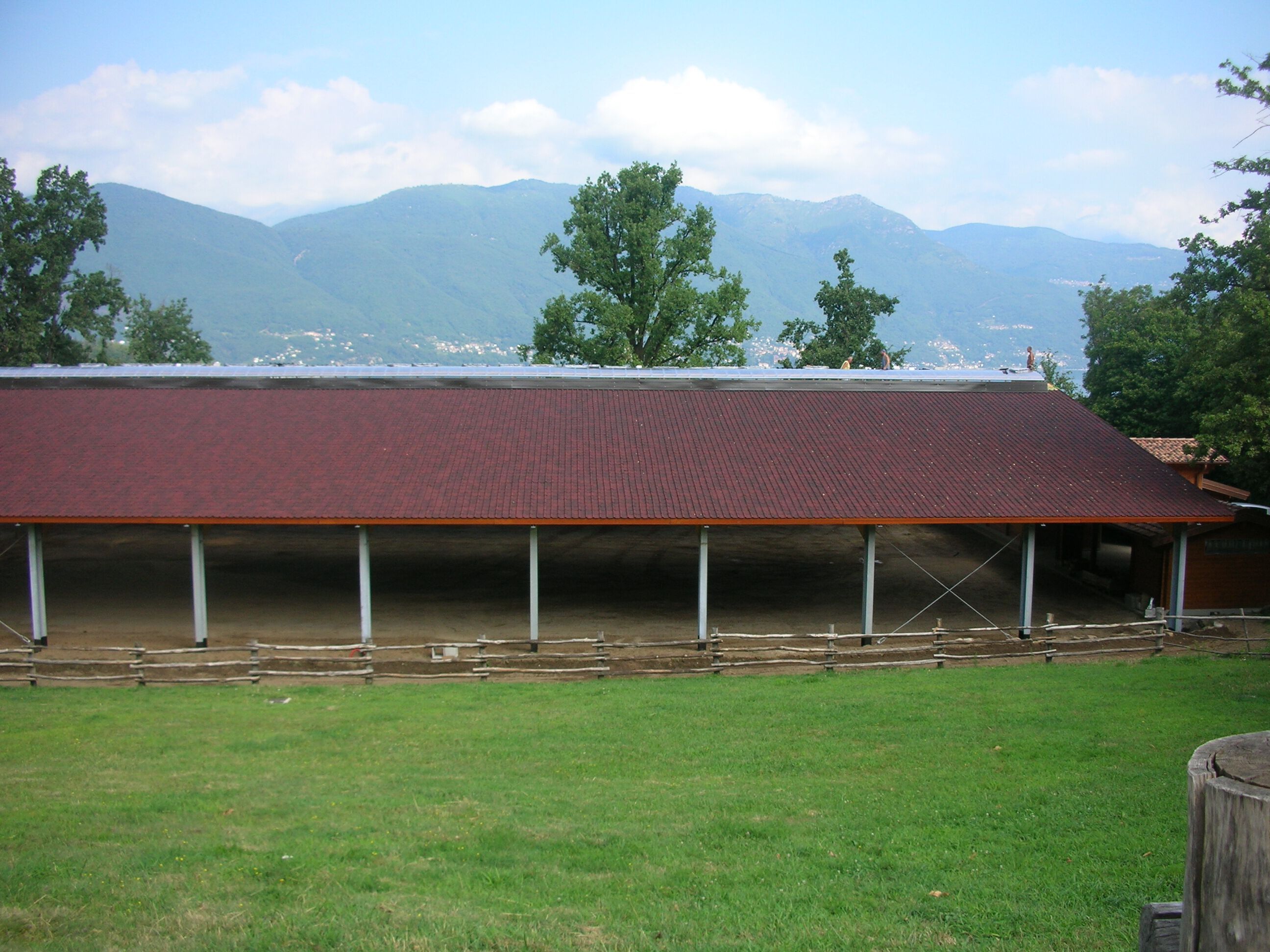 Битумная гофрированная черепица с эффектом кирпича ONDULINE ITALIA ONDUVILLA ARCH-00017201 - Вид №7